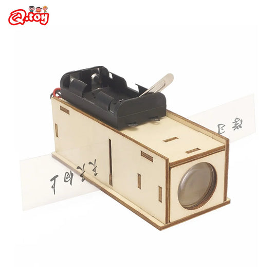 DIY Slide Projector Puzzle Kit - Engaging STEM Learning