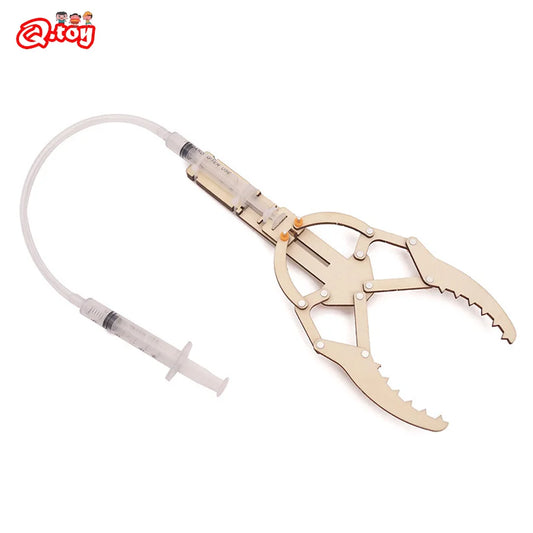 Engaging DIY Hydraulic Arm STEM Kit for Young Innovators