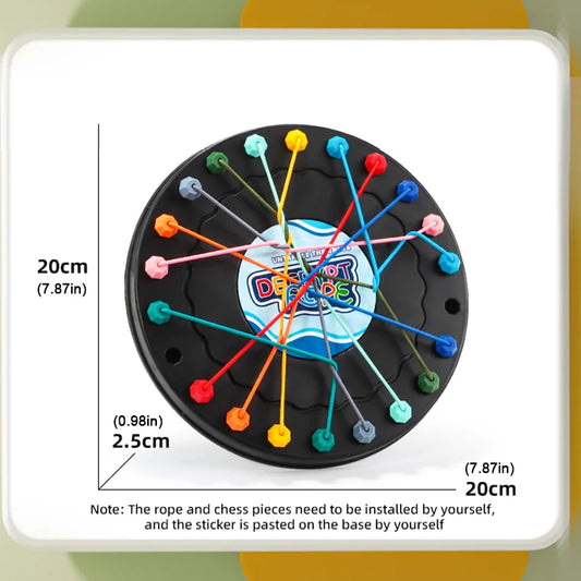 Rope Puzzle Challenge – Knot Decoding Logic Toy for Kids