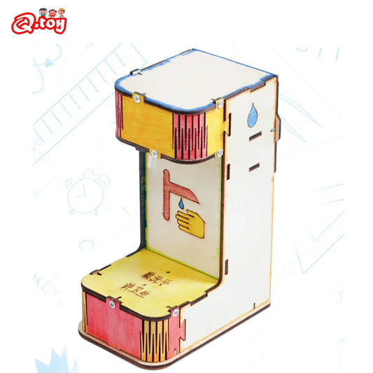 DIY Automatic Foam Hand Wash Model Kit for STEM Learning