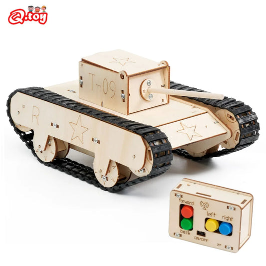 DIY Remote Control Tank STEM Kit - Fun