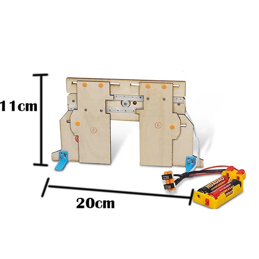 Electric Door DIY 3D Puzzle STEM Toy - Engage Young Minds
