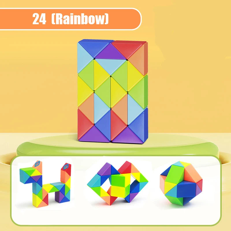 Magic Snake Puzzle Cube Transformable Fidget Toy