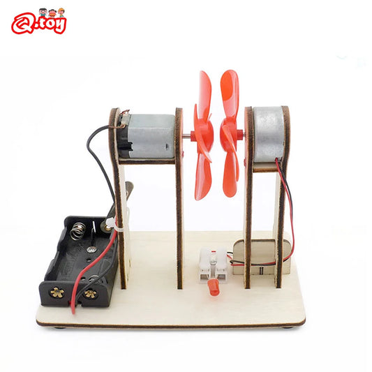 DIY Wind Power Generator Puzzle Kit