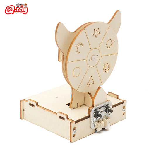 STEM DIY Lucky Wheel Science Toy: Fun Learning Activity