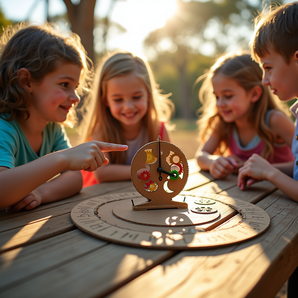 Time Travelers: Crafting Clocks and Time Machines for Curious Kids