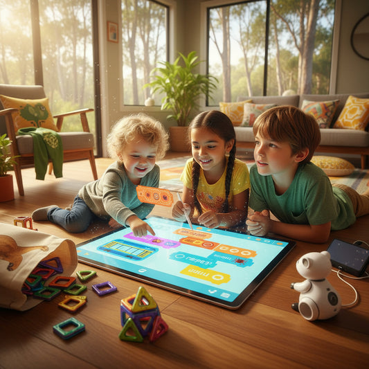 Code Crafters: Playful Programming Adventures with Block-Based Tools for Young Aussie Innovators
