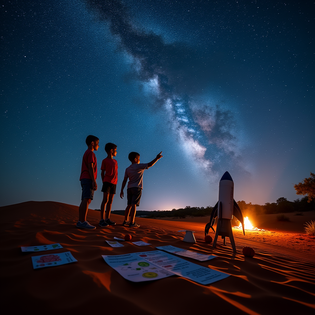 Starry STEM Quests: Hands-On Astronomy and Rocket Adventures for Curious Australian Kids