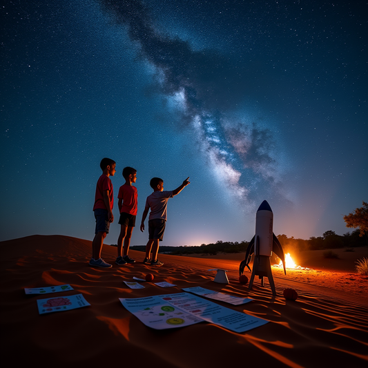 Starry STEM Quests: Hands-On Astronomy and Rocket Adventures for Curious Australian Kids