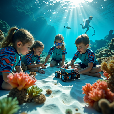 Ocean Odyssey: Hands-On Marine STEM Activities for Curious Young Explorers