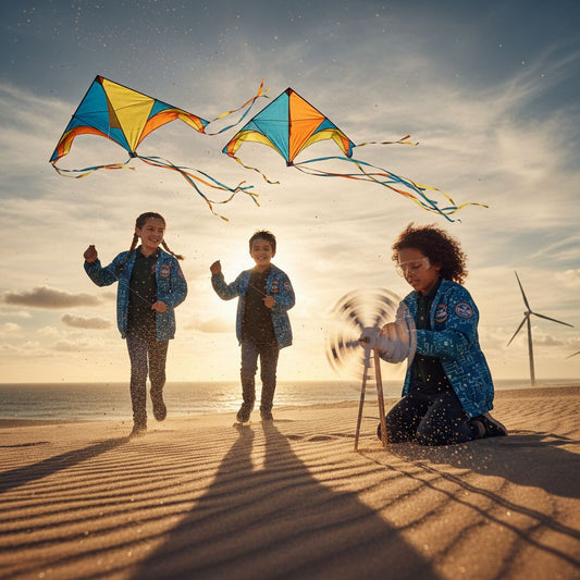 Wind Wizards: Hands-On Experiments with Kites, Turbines, and Air Power for Australian Kids