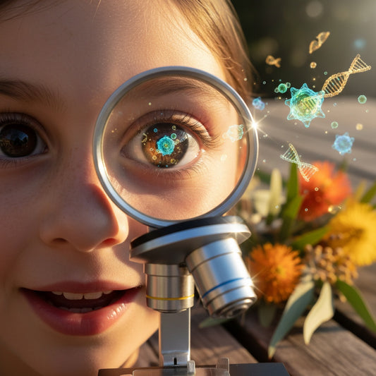 Tiny World Travelers: Hands-On Microscopy Experiments to Spark Microscopic Curiosity in Australian Kids