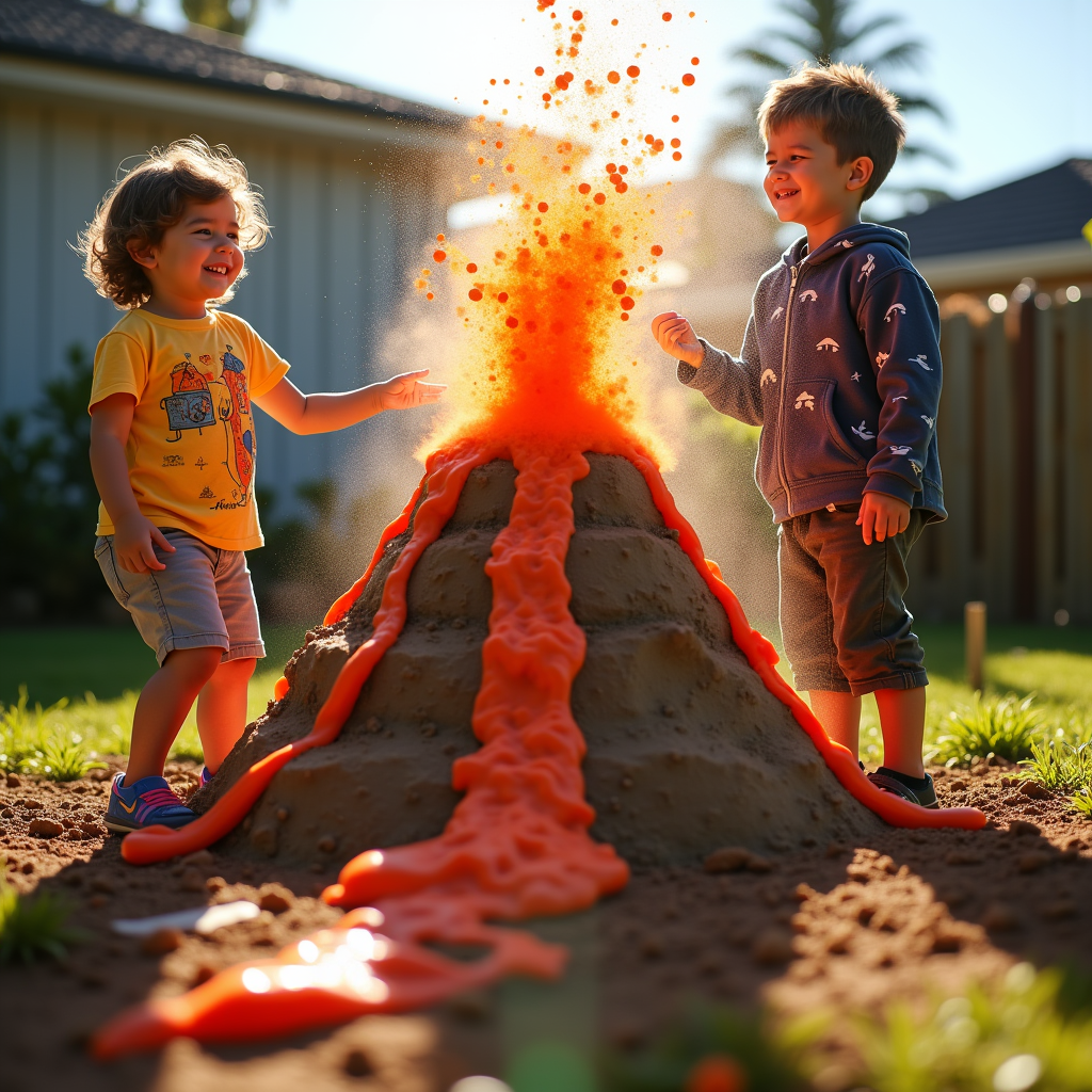Erupting with Excitement: Geology Adventures and Volcano Builds for Young Earth Explorers