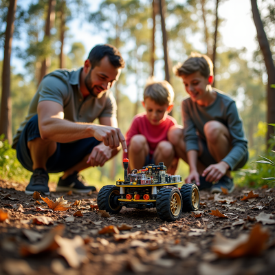 Outdoor STEM Quests: Blending Hands-On Toys with Nature for Epic Family Discoveries