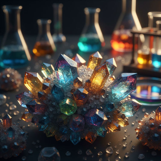 Crystal Growing Lab: Magical Chemistry Experiments to Create Sparkling Gems at Home