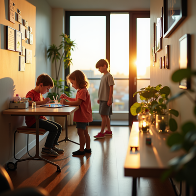 STEM in Small Spaces: How Apartment Living Can Spark Big Learning for Aussie Kids
