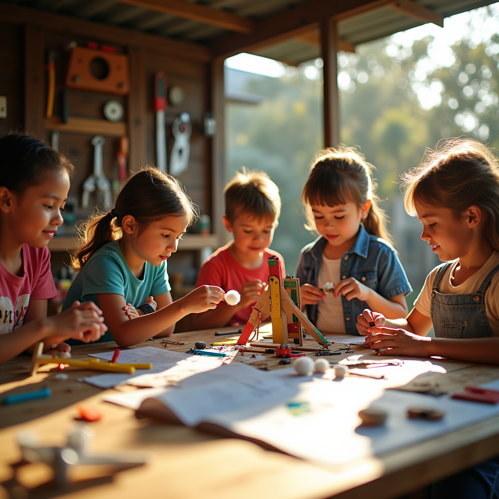 Invention Station: DIY Gadgets and Inventions for Creative Kids