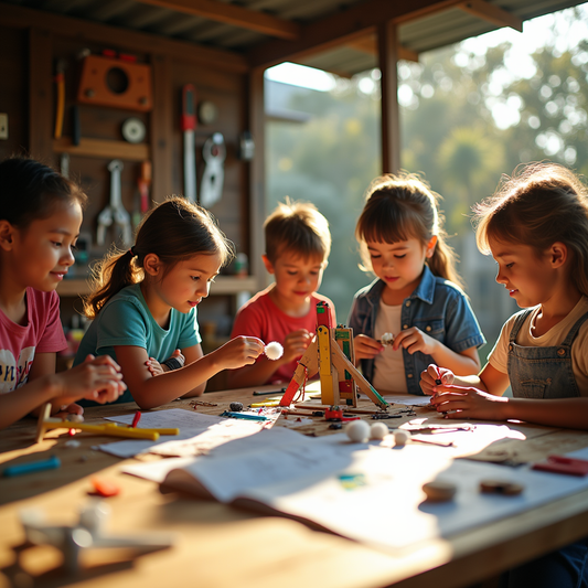 Invention Station: DIY Gadgets and Inventions for Creative Kids