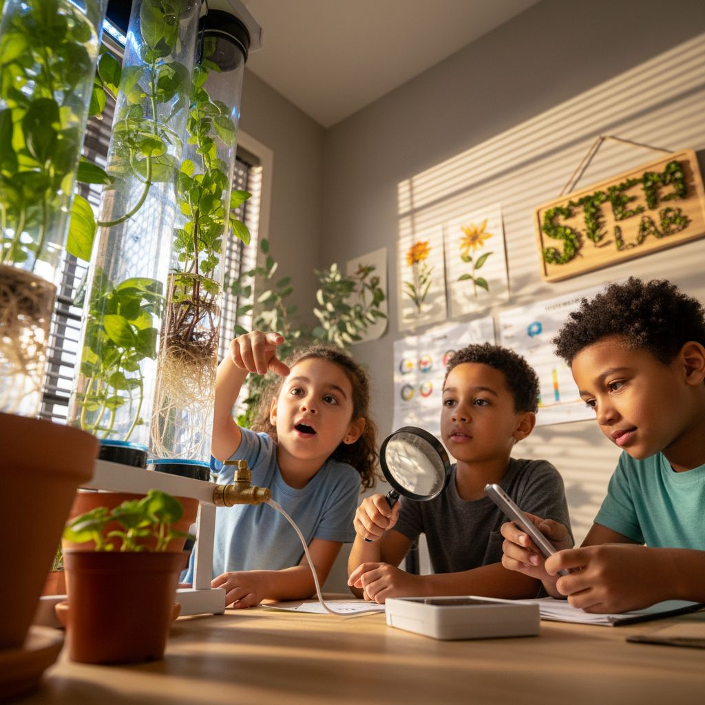 Green Thumbs and Growing Minds: Plant-Based STEM Experiments for Australian Kids