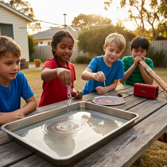 Sound Science: Exploring Waves, Vibrations, and Acoustics Through Playful Experiments for Australian Kids