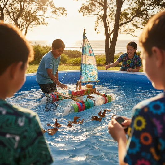 Ocean Engineering: Buoyancy and Boat-Building Experiments for Budding Australian Inventors