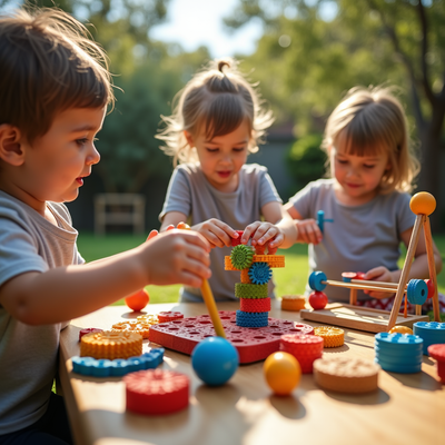 Sparkling Discoveries: How STEM Toys Ignite Sensory Exploration and Cognitive Growth in Young Minds