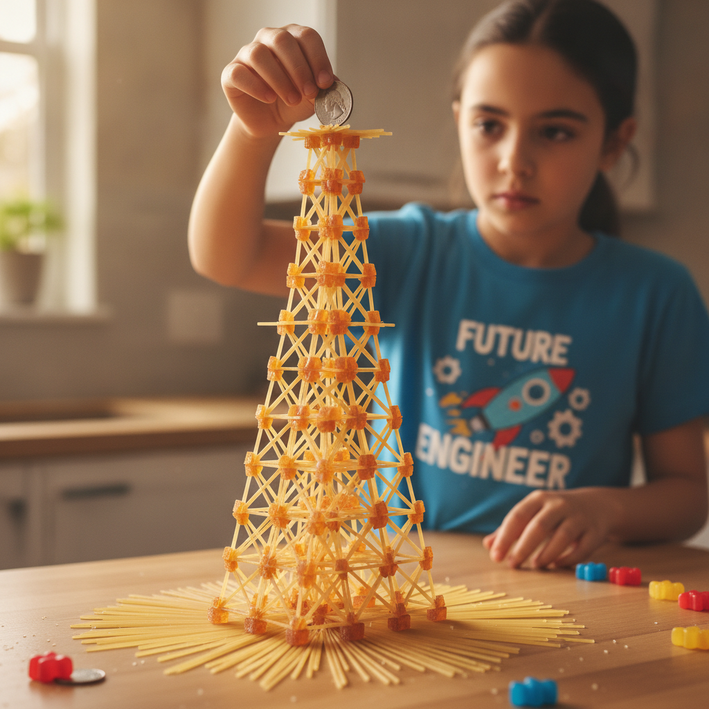 Unseen Architects: Exploring Structural Engineering and Material Science Through Edible Builds