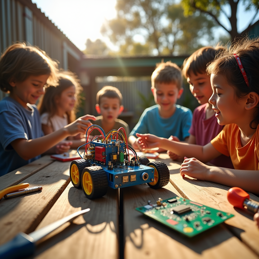 Robotics Revolution: Building Your First DIY Robots at Home to Fuel Kids' Inventive Spirit