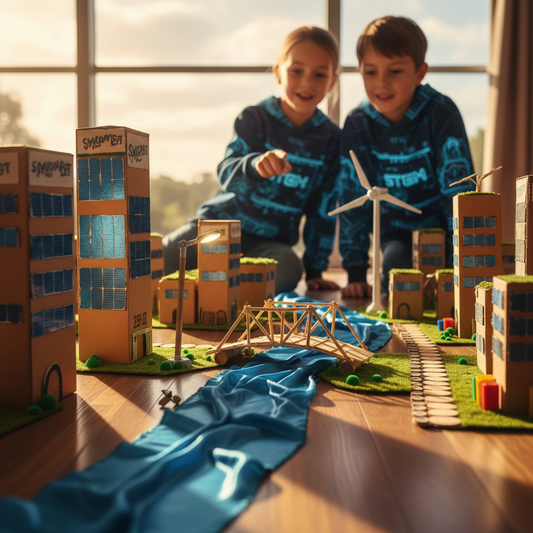 Eco-Engineering Adventures: Building Sustainable Mini-Cities with Recycled STEM Kits