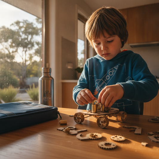 Kitchen Table Cosmonauts: Launching Space Exploration Missions with STEM Apparel and DIY Gear