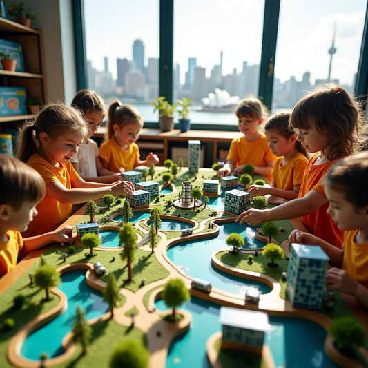 Sustainable Cities: Urban Planning Projects to Design Eco-Friendly Communities for Kids