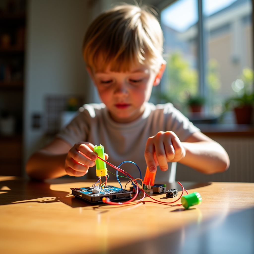 Ignite Circuits: Beginner-Friendly Electronics Projects for Hands-On Home Learning