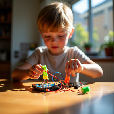 Ignite Circuits: Beginner-Friendly Electronics Projects for Hands-On Home Learning