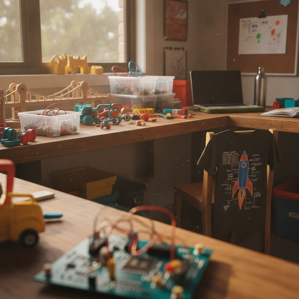 Tinker-Tech at Home: Designing Your Child's First Maker Space with STEM Gear