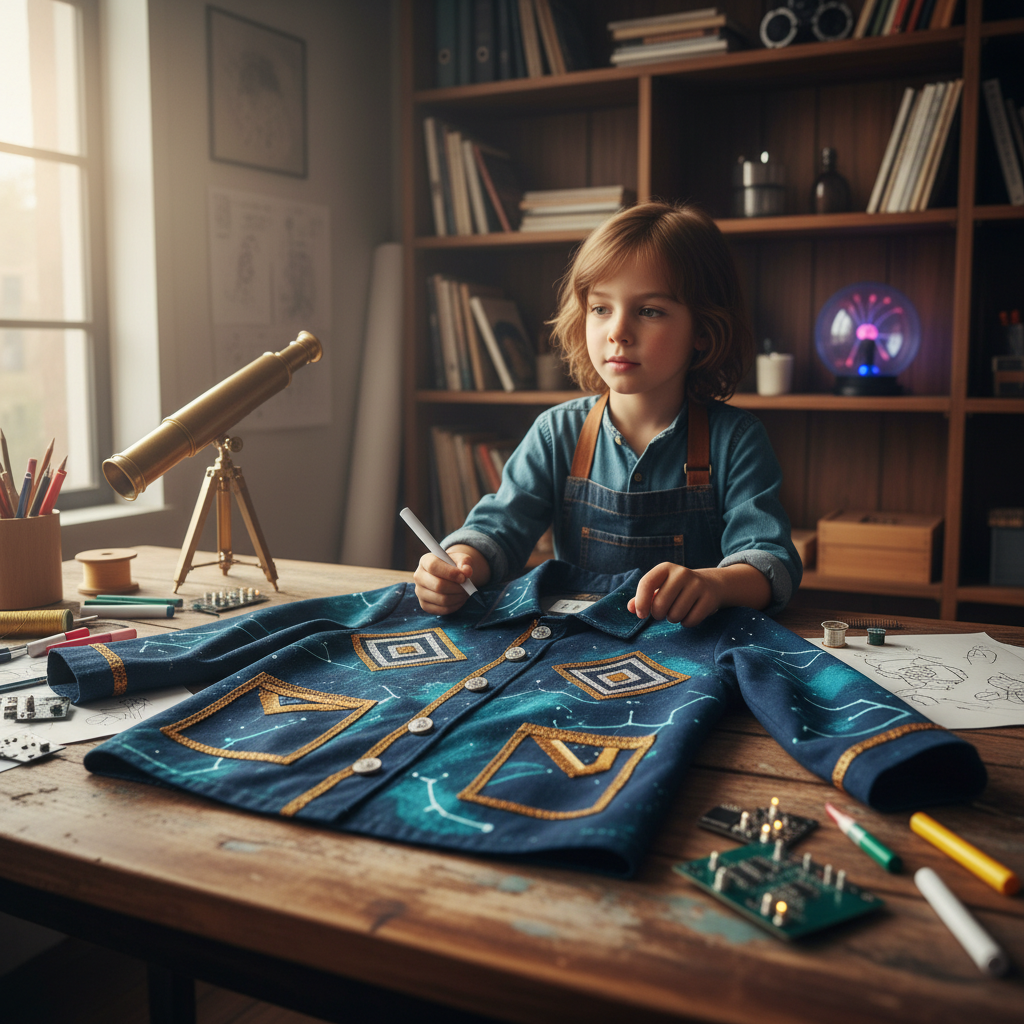 Future Fashionistas: Blending Art and Science with STEM-Themed Apparel & Accessory Crafts