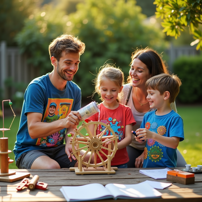 Engineer It Together: How Family STEM Projects Build More Than Just Skills