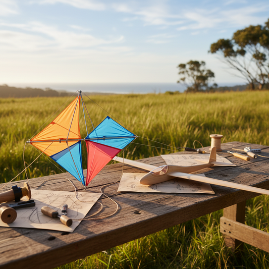 Future Flight: Exploring Aviation and Aerodynamics with DIY Kites and Paper Gliders