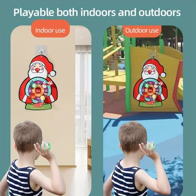 Santa Claus Target Game – Indoor/Outdoor Toss Toy for Kids & Family