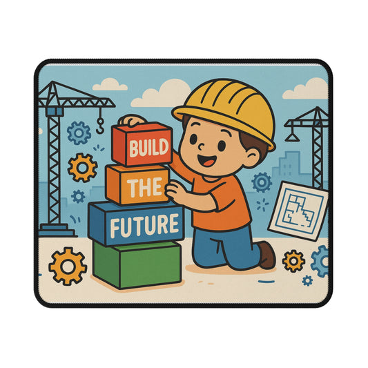 Build the Future Non-Slip Gaming Mouse Pad