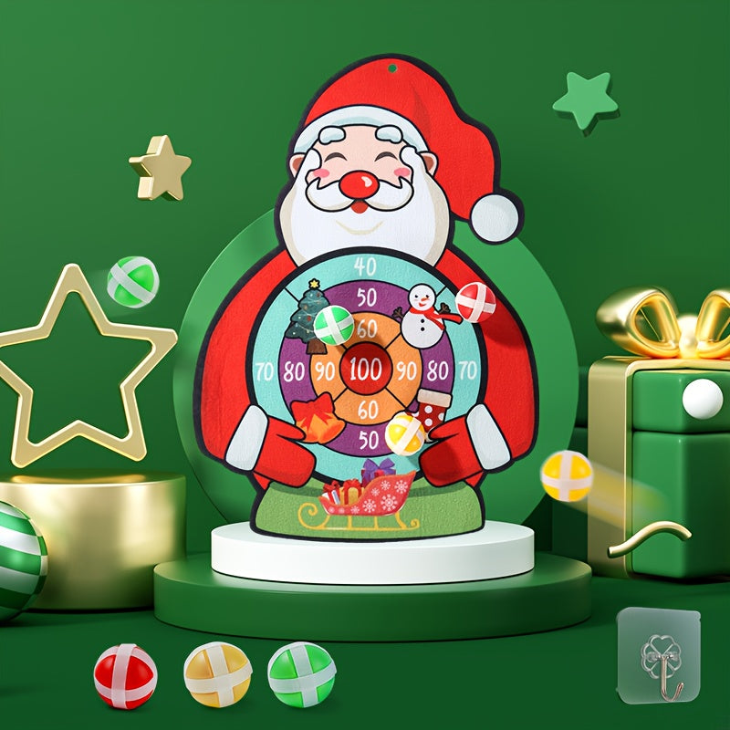Santa Claus Target Game – Indoor/Outdoor Toss Toy for Kids & Family