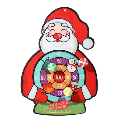 Santa Claus Target Game – Indoor/Outdoor Toss Toy for Kids & Family