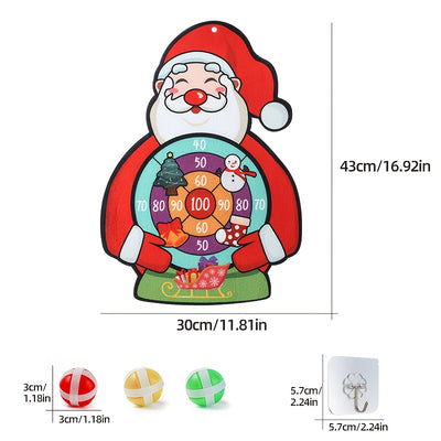 Santa Claus Target Game – Indoor/Outdoor Toss Toy for Kids & Family