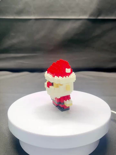 Christmas Mini Blocks Set – Cute Santa, Elf & Reindeer Ornaments