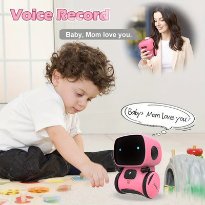 Pink Learning Robot – Singing, Dancing, Recording & Voice Commands