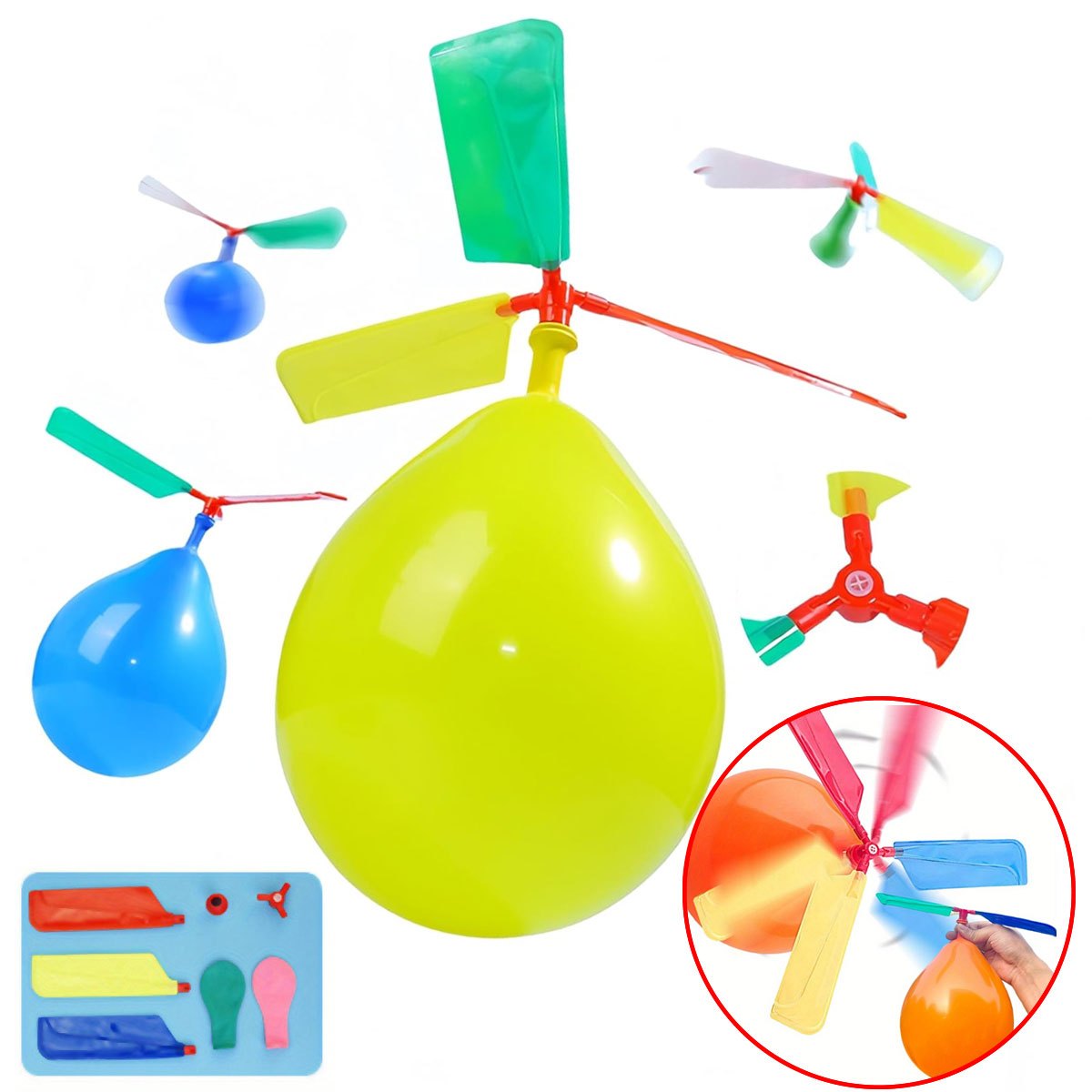 STEM Balloon Helicopter Set – Build & Learn Aerodynamics