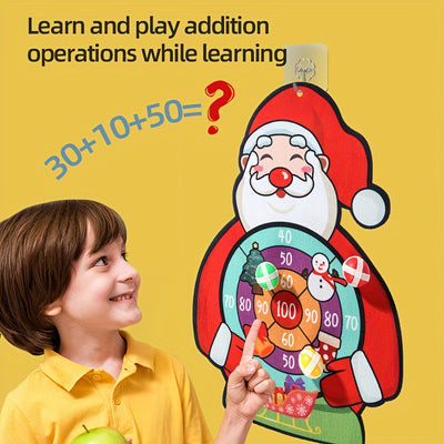 Santa Claus Target Game – Indoor/Outdoor Toss Toy for Kids & Family
