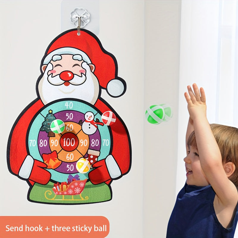 Santa Claus Target Game – Indoor/Outdoor Toss Toy for Kids & Family