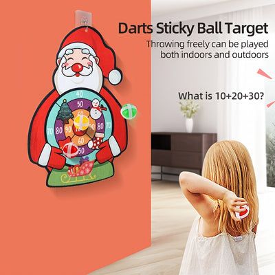 Santa Claus Target Game – Indoor/Outdoor Toss Toy for Kids & Family
