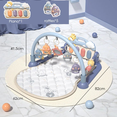 Baby Piano Gym Tummy Time Playmat