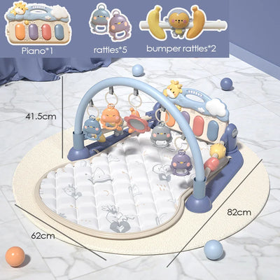 Baby Piano Gym Tummy Time Playmat